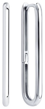Серьги SOKOLOV 94027036 вес 5.5 г серебро, без вставок купить,NaN
