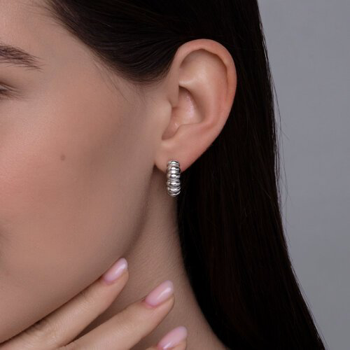Серьги SOKOLOV 94026786 вес 4.15 г серебро, без вставок купить,NaN