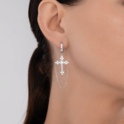 Серьги SOKOLOV 94027066 вес 5.53 г серебро, фианит купить,NaN