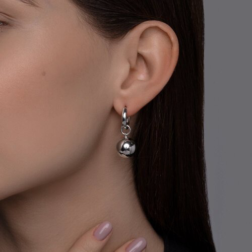 Серьги SOKOLOV 94026788 вес 6.75 г серебро, без вставок купить,NaN