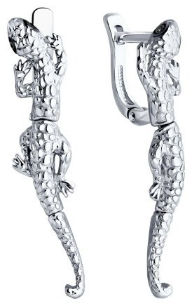 Серьги SOKOLOV 94026654 вес 3.66 г серебро, фианит купить,NaN