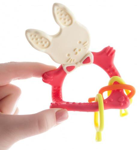 Прорезыватель Roxy Kids Bunny коралловый