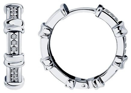 Конго Diamant 94-120-01547-2 вес 6.32 г серебро, фианит купить,NaN