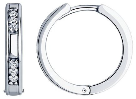 Конго Diamant 94-120-01632-2 вес 6.41 г серебро, фианит купить,NaN