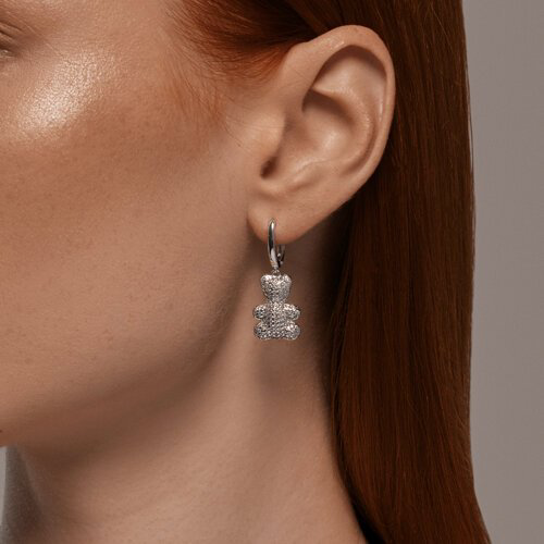 Серьги SOKOLOV 94026685 вес 6.59 г серебро, фианит купить,NaN