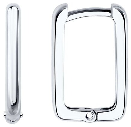 Серьги SOKOLOV 94026815 вес 1.92 г серебро, без вставок купить,NaN