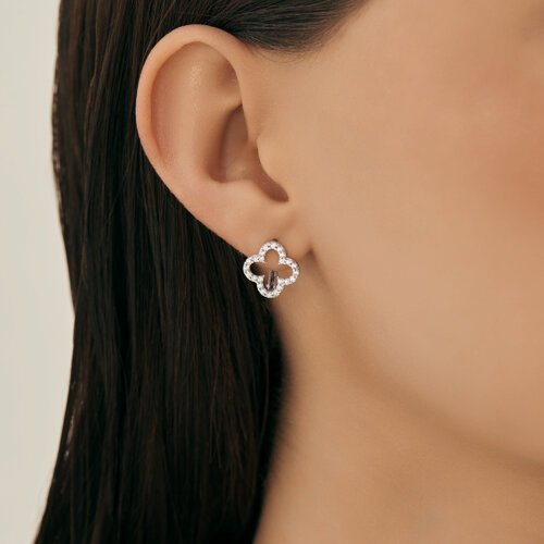 Серьги SOKOLOV 94027122 вес 1.98 г серебро, фианит купить,NaN