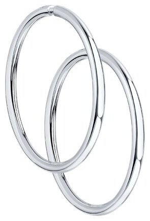 Конго Diamant 94-124-01719-1 вес 0.88 г серебро, без вставок купить,NaN