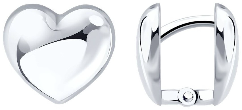 Серьги SOKOLOV 94027205 вес 2.85 г серебро, без вставок купить,NaN