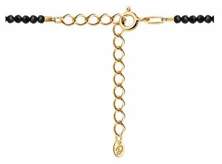 Колье Diamant 93-370-01855-3 длина 36 см вес 3.2 г серебро, шпинель купить,NaN