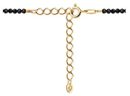 Колье Diamant 93-370-01855-3_36 длина 36 см вес 3.17 г серебро, шпинель купить,NaN