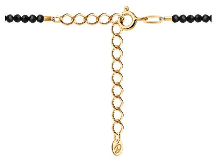 Колье Diamant 93-370-01855-3_36 длина 36 см вес 3.17 г серебро, шпинель купить,NaN