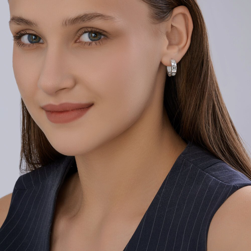 Серьги SOKOLOV 94027209 вес 5.22 г серебро, фианит купить,NaN