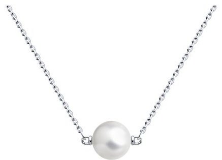 Колье Diamant 94-170-01092-1_45 длина 45 см вес 3.98 г серебро, жемчуг купить,NaN