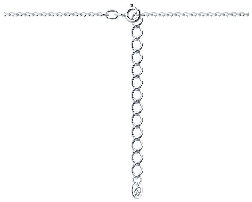 Колье Diamant 94-170-02186-1 длина 40 см вес 2.55 г серебро, жемчуг купить,NaN