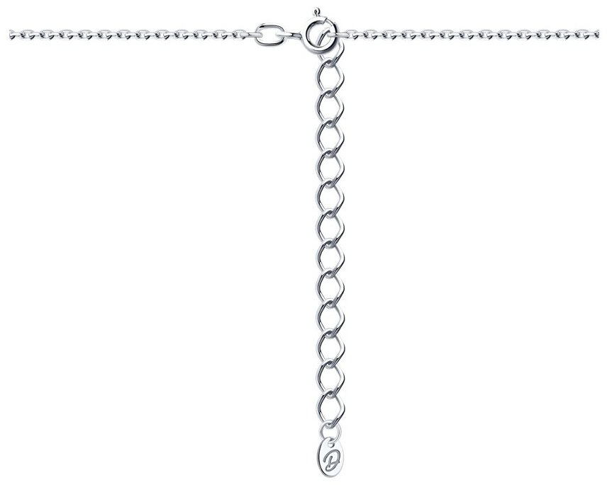 Колье Diamant 94-170-02186-1 длина 40 см вес 2.55 г серебро, жемчуг купить,NaN