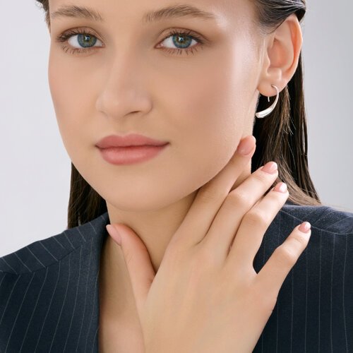 Серьги SOKOLOV 94027267 вес 2.52 г серебро, без вставок купить,NaN
