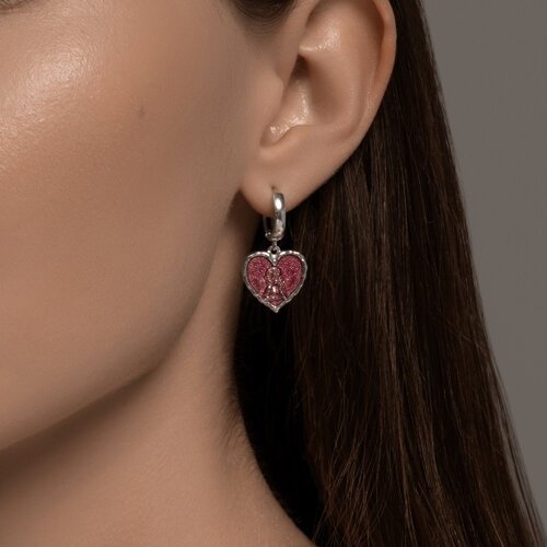 Серьги SOKOLOV 94026721 вес 4.96 г серебро, эмаль купить,NaN
