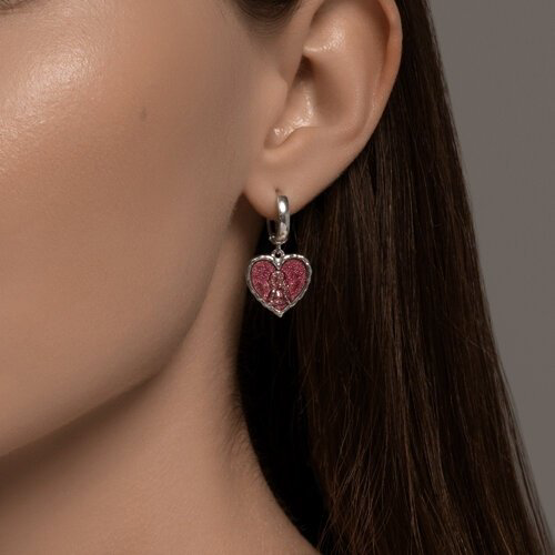 Серьги SOKOLOV 94026721 вес 4.96 г серебро, эмаль купить,NaN