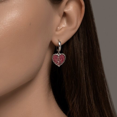Серьги SOKOLOV 94026721_s вес 4.96 г серебро, эмаль купить,NaN