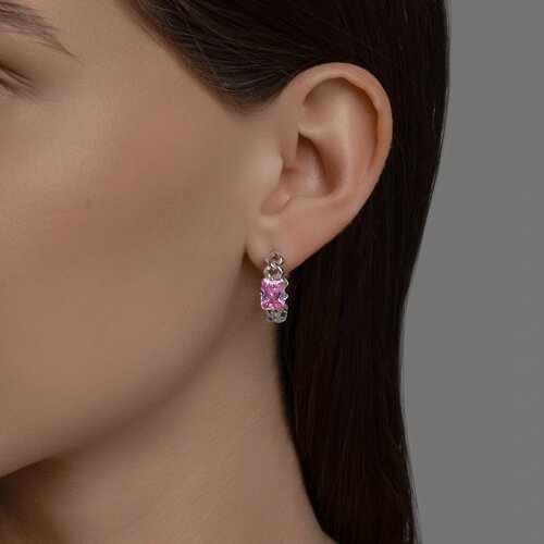 Серьги SOKOLOV 94026837 вес 5.68 г серебро, фианит купить,NaN