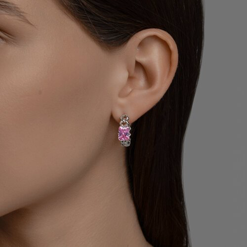 Серьги SOKOLOV 94026837 вес 5.68 г серебро, фианит купить,NaN