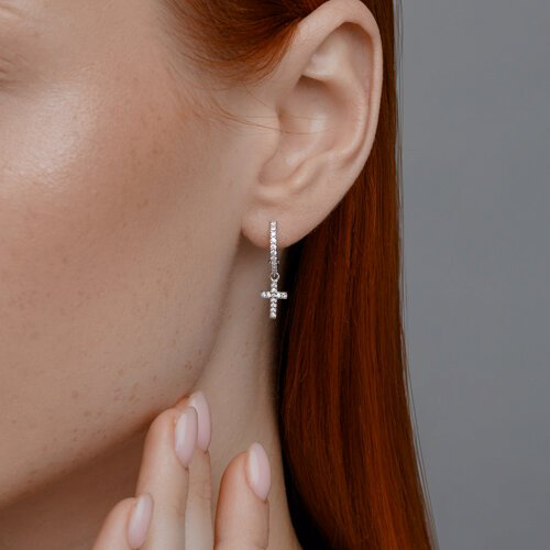 Серьги SOKOLOV 94026865 вес 2.51 г серебро, без вставок купить,NaN