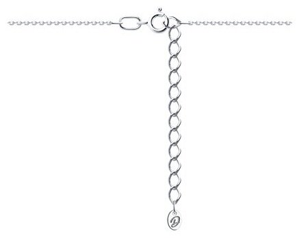 Колье Diamant D94-170-02353-1_s длина 40 см вес 1.95 г серебро, жемчуг купить,NaN