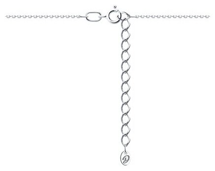 Колье Diamant D94-170-02353-1_s длина 40 см вес 1.95 г серебро, жемчуг купить,NaN