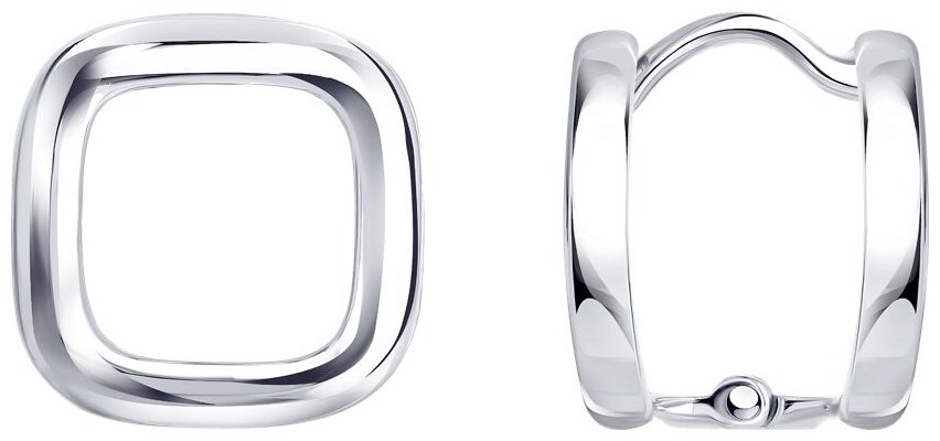 Серьги SOKOLOV 94027325 вес 3.75 г серебро, без вставок купить,NaN