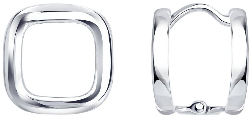 Серьги SOKOLOV 94027325 вес 3.75 г серебро, без вставок купить,NaN