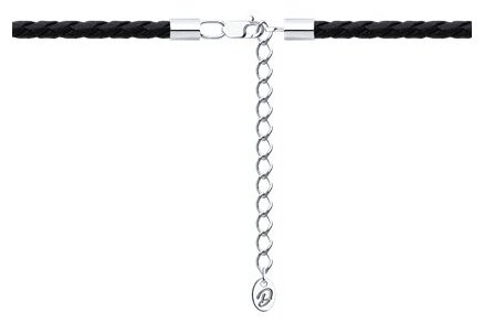 Колье Diamant D95-170-02259-1_s длина 60 см вес 11.44 г серебро, без вставок купить,NaN