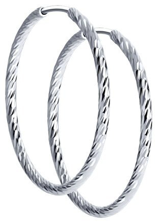 Серьги SOKOLOV 94140002 вес 1.96 г серебро, без вставок купить,NaN
