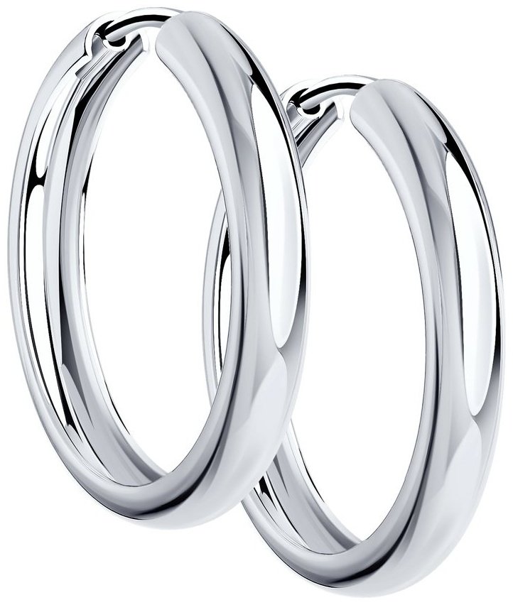 Серьги SOKOLOV 94140010 вес 3.12 г серебро, без вставок купить,NaN