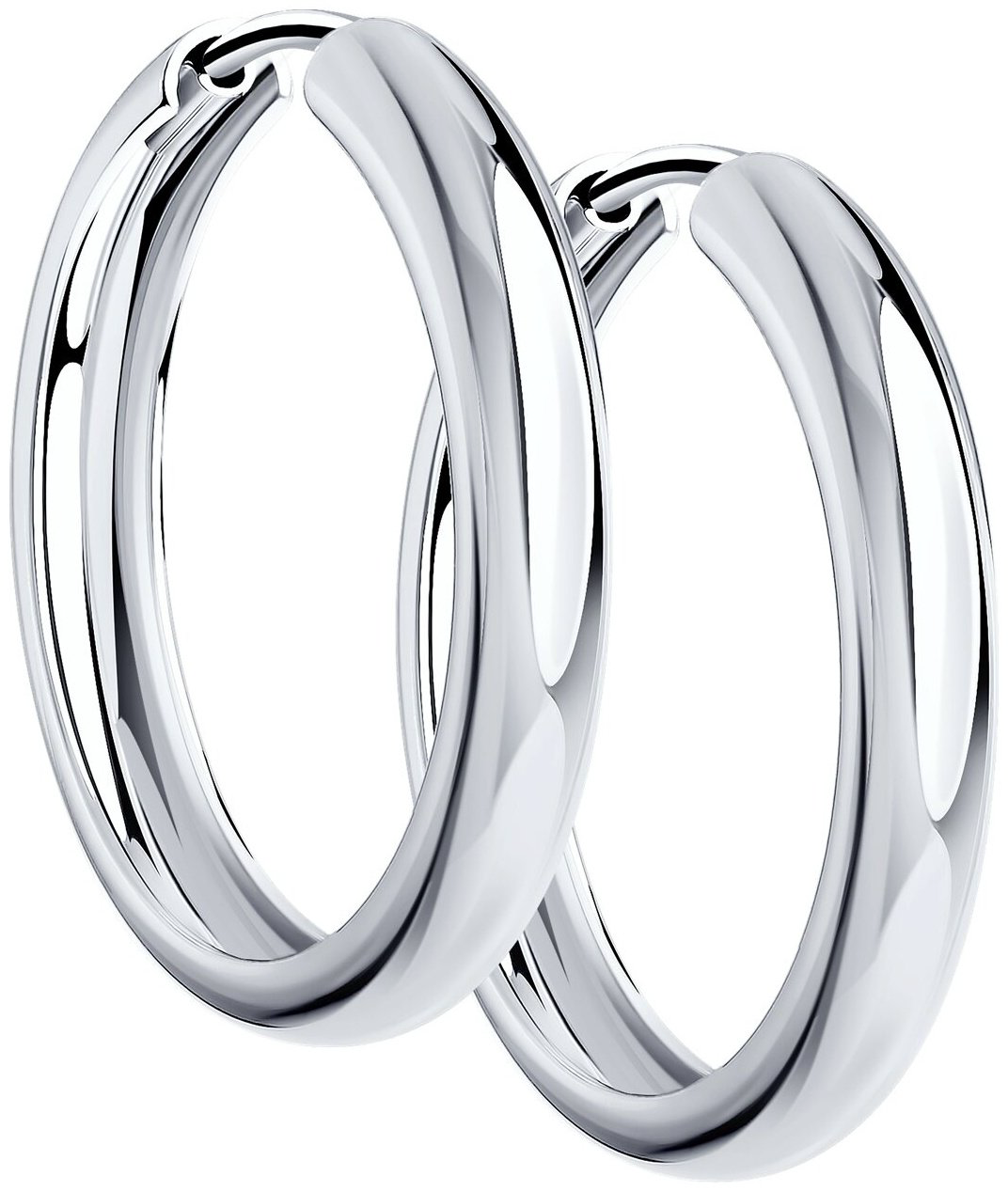 Серьги SOKOLOV 94140010 вес 3.19 г серебро, без вставок купить,NaN