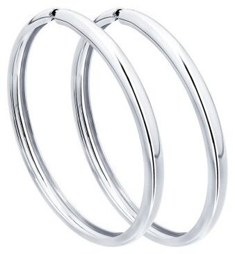 Серьги SOKOLOV 94140011 вес 4.65 г серебро, без вставок купить,NaN