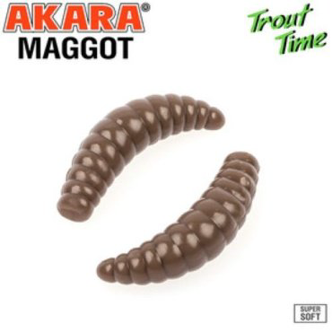 Мягкая приманка Akara Trout Time Maggot MG1/6-458-CH-F10 10 шт купить,NaN