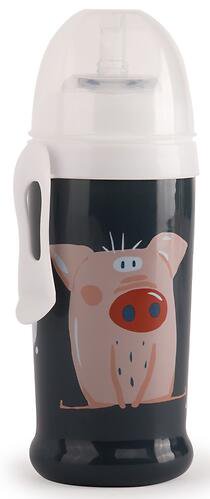 Поильник Happy Baby 14015 Smoky черный купить,NaN