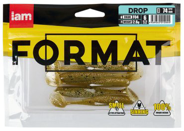 Мягкая приманка FORMAT DR074-F04 6 шт купить,1500