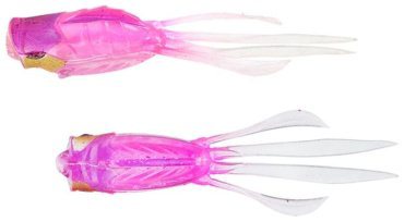 Мягкая приманка Jackall RV-Lashour 3.8 5g, 96mm, Clear Pink Natural, 3шт 3 шт купить,NaN