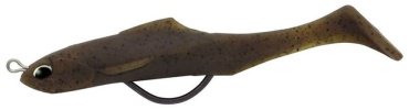 Мягкая приманка DUO Realis ClawTrap 5" Color F052 Green Pumpkin Pepper, 1шт 1 шт купить,NaN