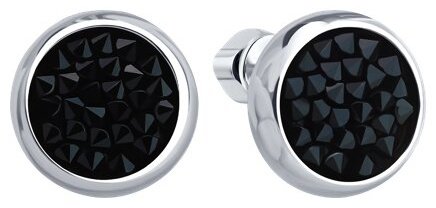 Пусеты Diamant 94-122-02371-1_s вес 3.55 г серебро, кристалл купить,NaN
