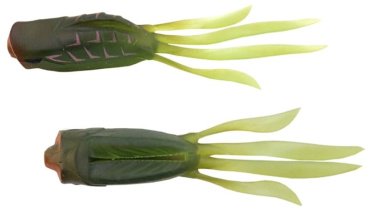 Мягкая приманка Jackall RV-Lashour 3.8 Green BUG 3 шт купить,NaN
