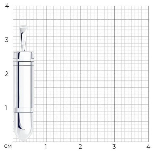 Подвеска Diamant 94-130-01910-1 вес 2.7 г серебро, без вставок купить,NaN