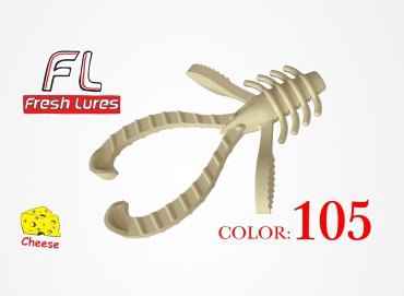 Мягкая приманка Fresh Lures FL-Nymph 105 11 шт