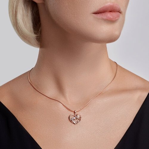 Подвеска Diamant 51-130-02018-1 вес 1.55 г золото, фианит купить,172260