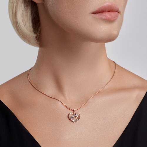 Подвеска Diamant 51-130-02018-1 вес 1.55 г золото, фианит купить,172260