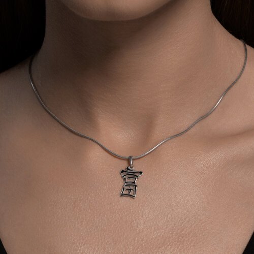 Подвеска Diamant 94-130-02081-1 вес 0.95 г серебро, эмаль купить,NaN