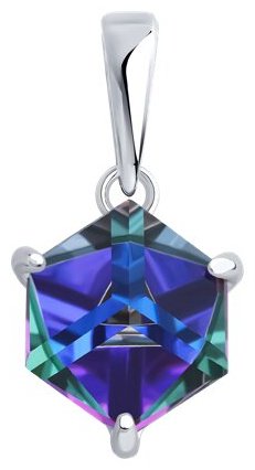 Подвеска Diamant 94-130-02383-3 вес 1 г серебро, нанокристалл купить,NaN