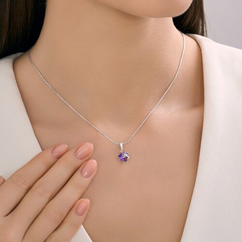 Подвеска Diamant 94-130-02383-3 вес 1 г серебро, нанокристалл купить,NaN